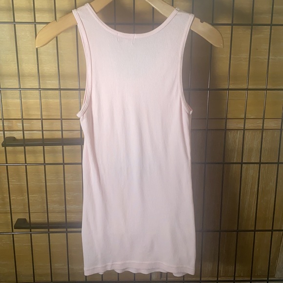 NWOT Crystal Accented Chandelier Print Ribbed Tank - Picture 4 of 4